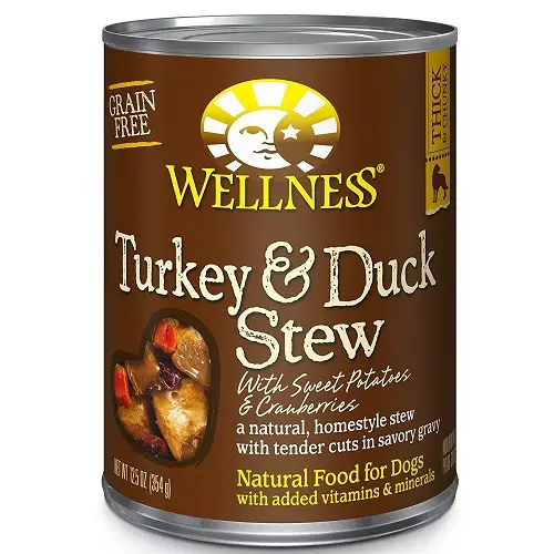 Wellness Thick & Chunky Natural Wet Grain Free Canned Dog Food