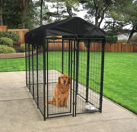 Lucky Dog Uptown Welded Wire Kennel.